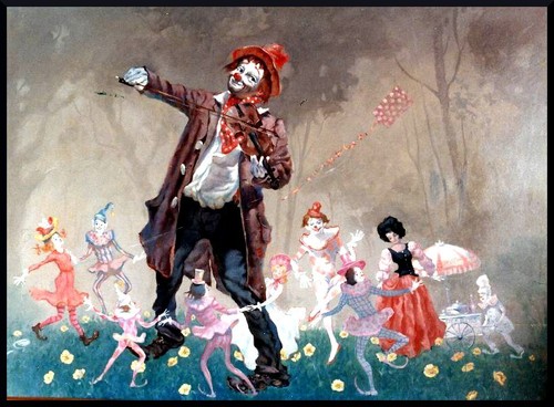 Julian Ritter Original Oil Fine Art Painting Children With Fiddler_ 13