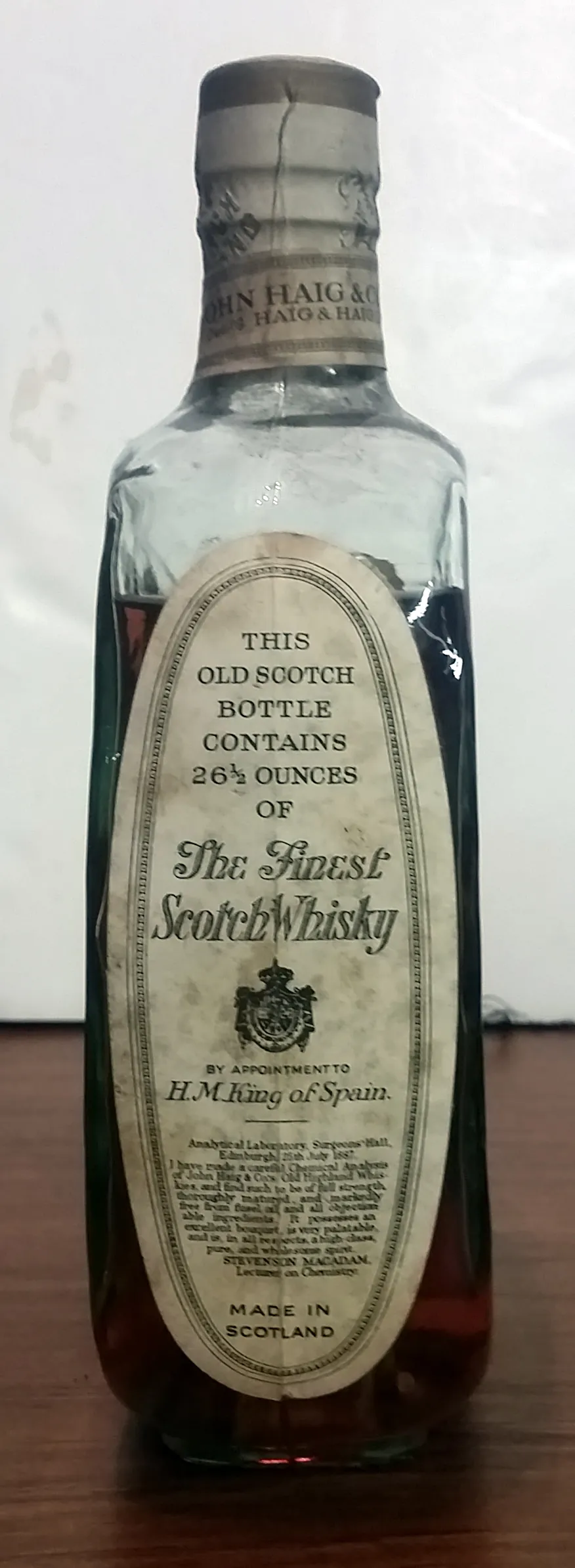 Haig's The Dimple Scotch Whiskey, Haig's The Dimple Scotch Whiskey